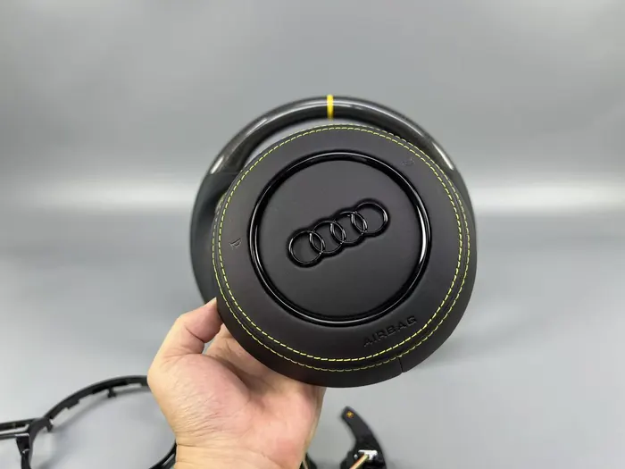 Audi Airbag Detail custom steering wheel by REVUP Lebanon