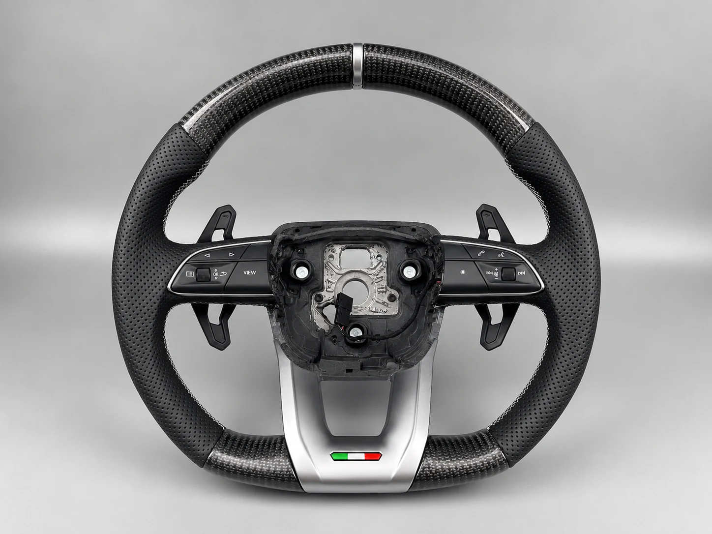 Lamborghini carbon fiber steering wheel by REVUP Lebanon