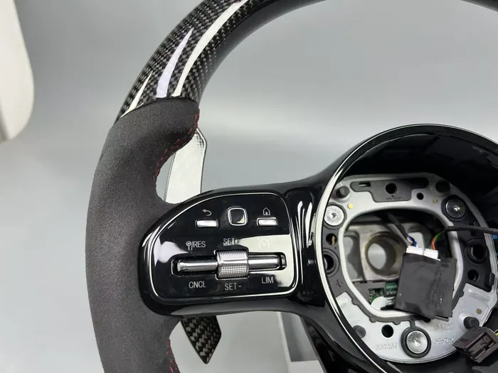 Mercedes-Benz AMG Carbon Detail custom steering wheel by REVUP Lebanon